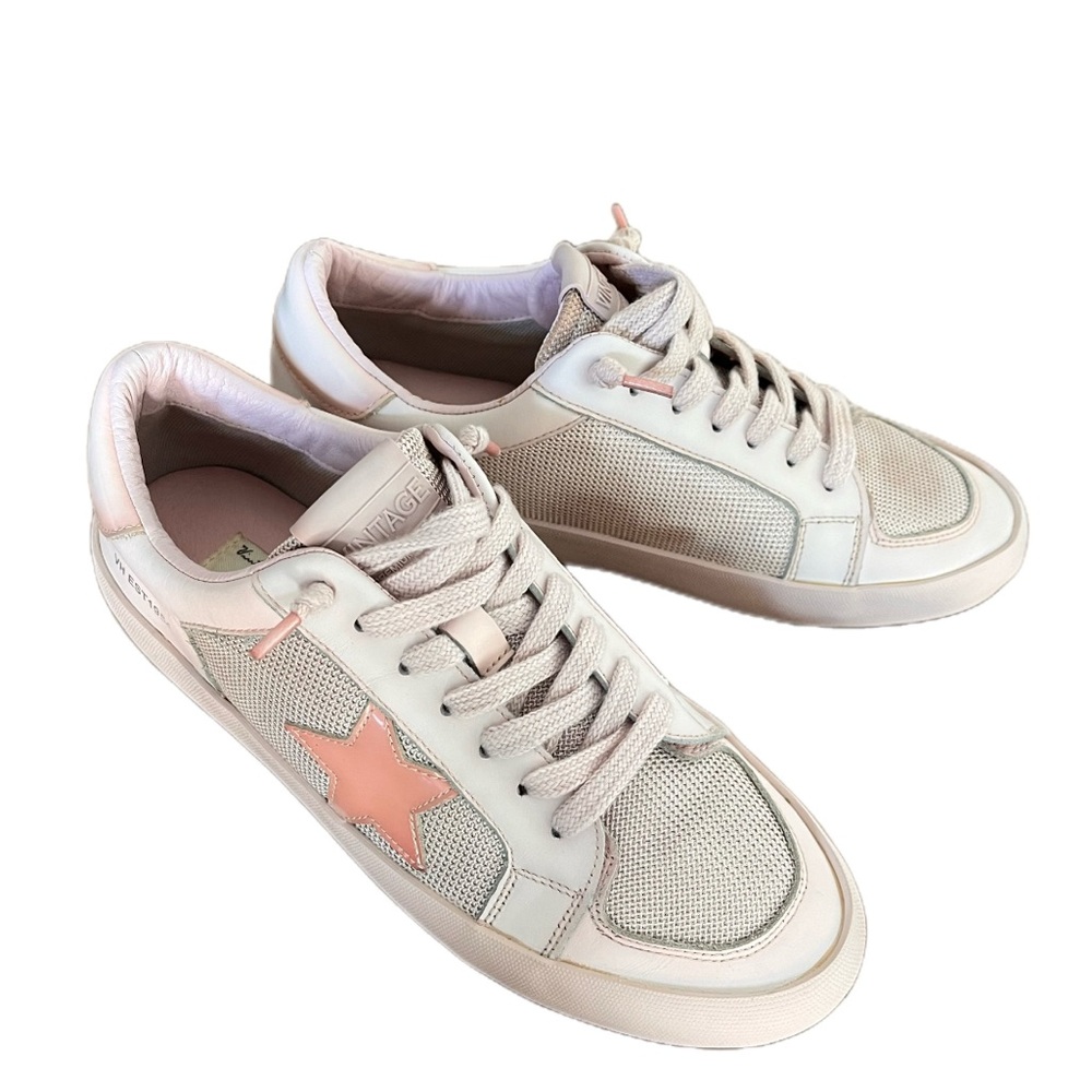 VINTAGE HAVANA pink star sneakers